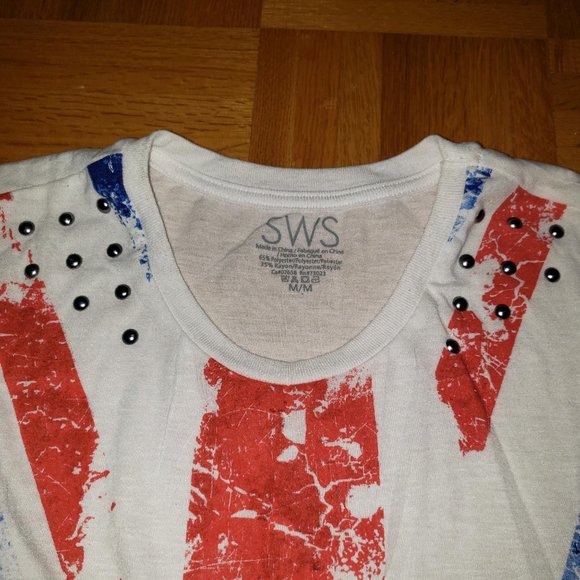 British Flag Long Tank Top - SWS (Urban Planet) - Picture 2 of 3